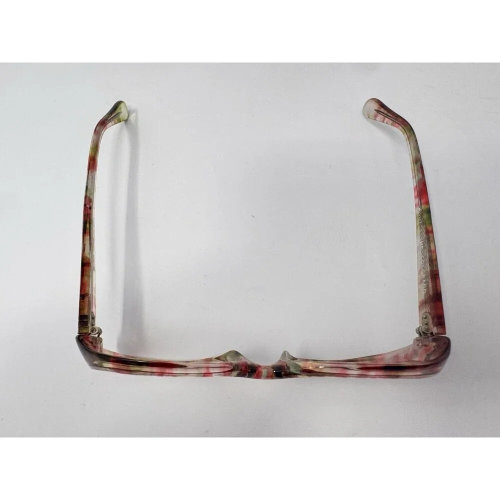 Vintage Confetti Acetate Eyeglass Frames Only 50-17-135 British Hong Kong NOS B